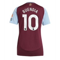 Aston Villa Emiliano Buendia #10 Replica Home Shirt Ladies 2024-25 Short Sleeve